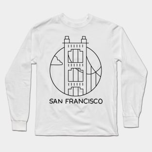 Golden Gate Bridge Long Sleeve T-Shirt